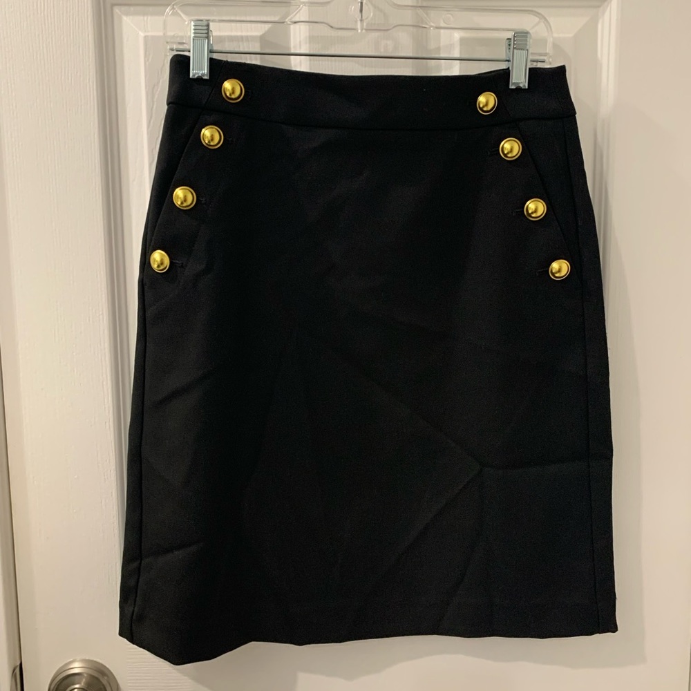 Ann Taylor Loft Black Skirt